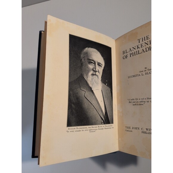 Blankenburgs of Philadelphia - Lucretia Blankenburg - 1929 Signed HC Vintage - Picture 9 of 12